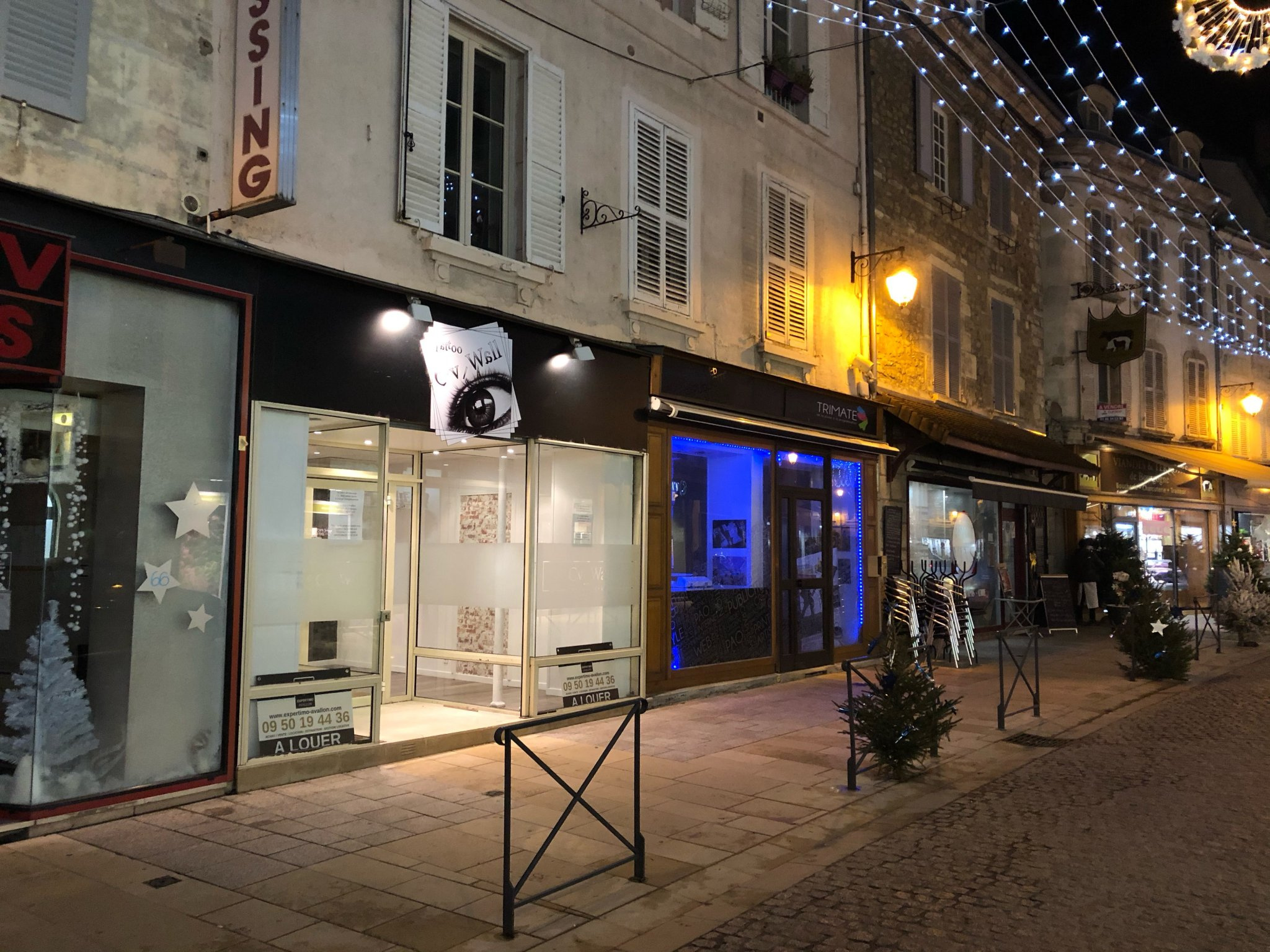 Location Local Commercial Rue Pietonne Avallon Loyer 600 Euros Par Mois